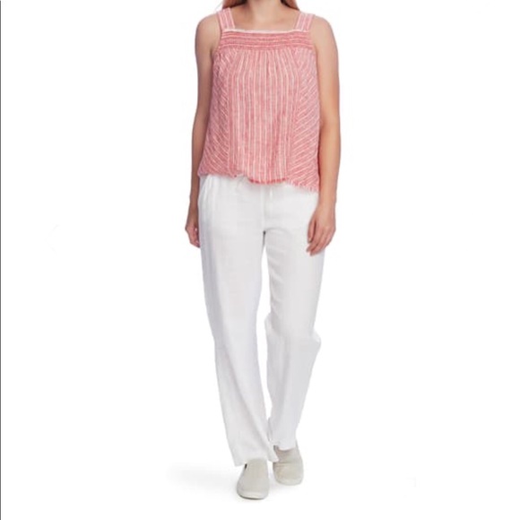 Vince Camuto NWT Sleeveless Modern Stripe Tank Blouse - Picture 3 of 3